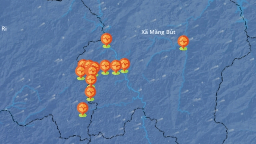 4.9 magnitude earthquake strikes Quang Ngai, shaking several localities